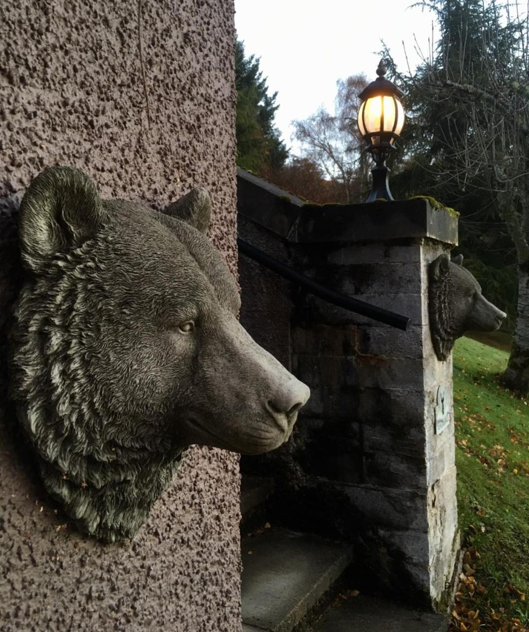 Highland Bear Lodge & Luxury Bear Huts Drumnadrochit Bagian luar foto